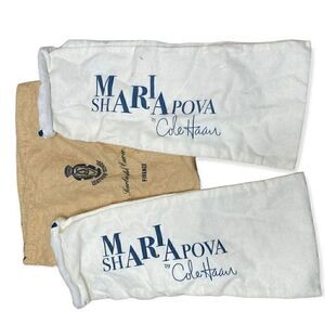 Cole Haan Maria Sharapova Soft shoe bags and Italian Leather drawstring bag